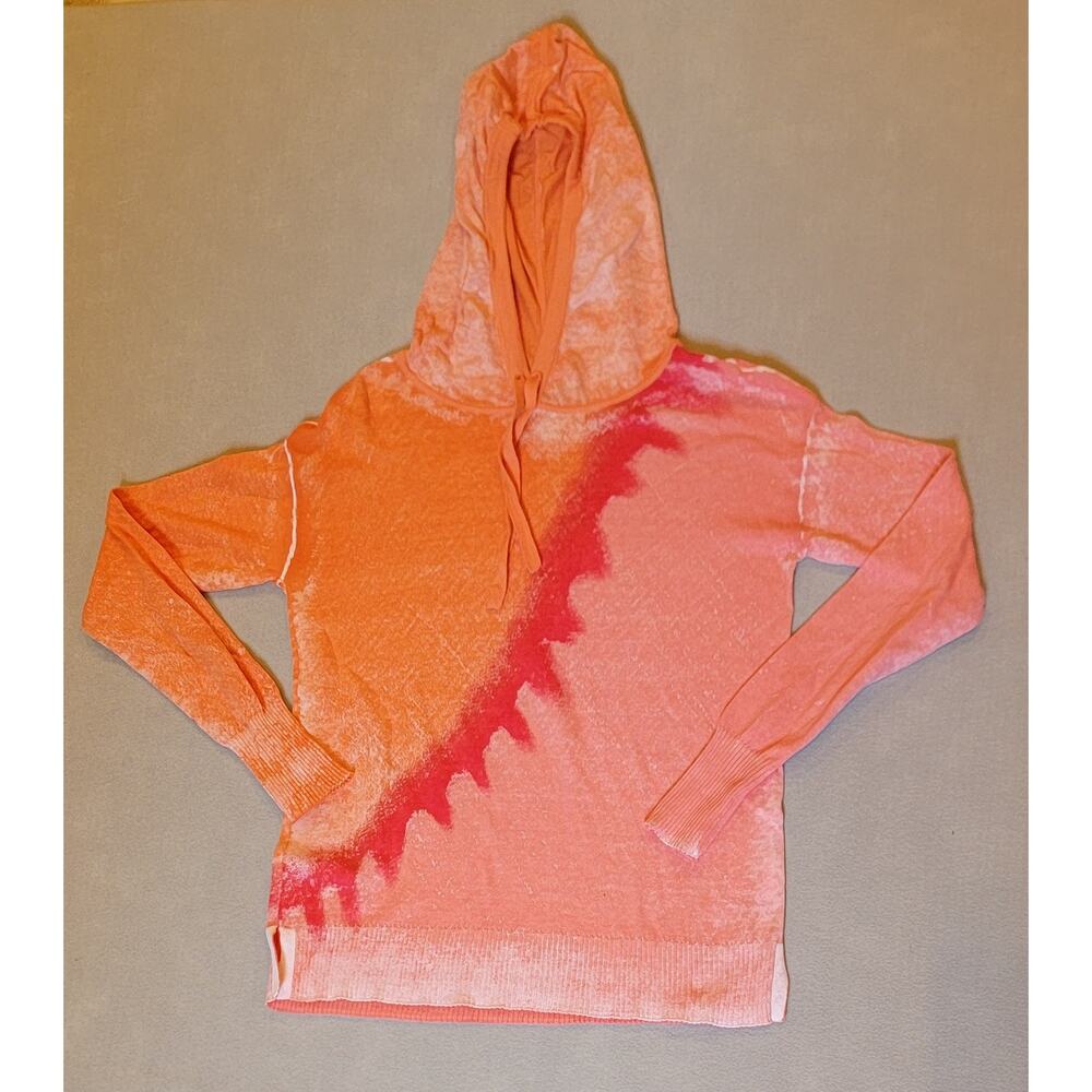 Charlie B "Live by the Sun" Lightweight Cotton Hoodie Sweater - Medium